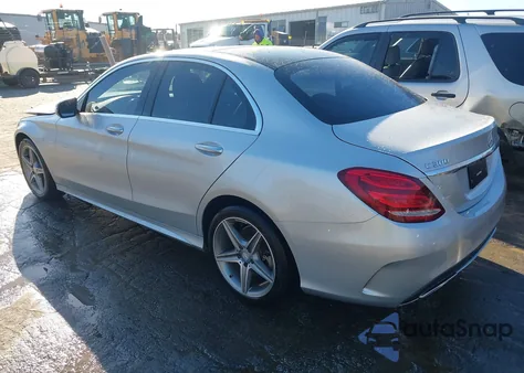 2017 Mercedes-Benz C 300 Sport 4Matic from USA, damaged, VIN 55SWF4KB5HU195541